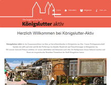 Tablet Screenshot of koenigslutter-aktiv.de